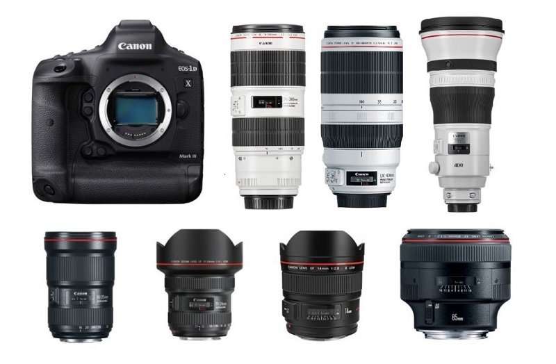 عدسات كانون EOS 1D X Mark III